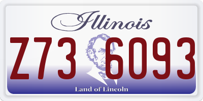 IL license plate Z736093