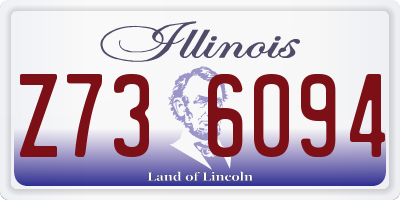 IL license plate Z736094