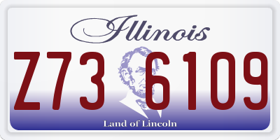 IL license plate Z736109