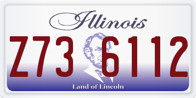 IL license plate Z736112