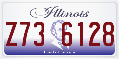 IL license plate Z736128