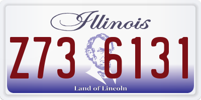 IL license plate Z736131