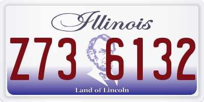 IL license plate Z736132