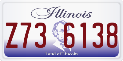 IL license plate Z736138