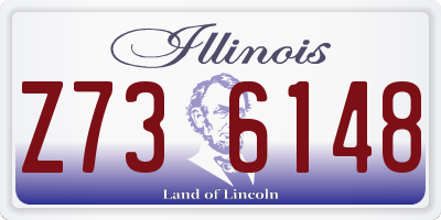 IL license plate Z736148