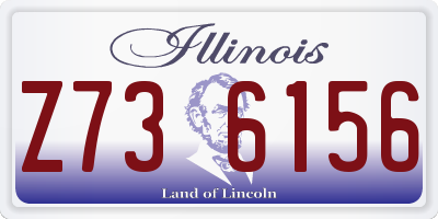IL license plate Z736156