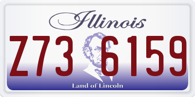 IL license plate Z736159