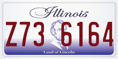 IL license plate Z736164
