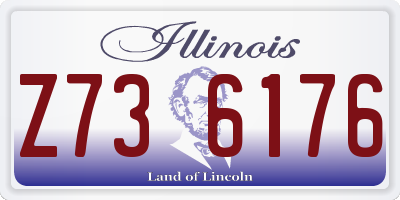 IL license plate Z736176