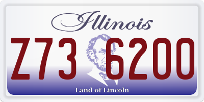 IL license plate Z736200