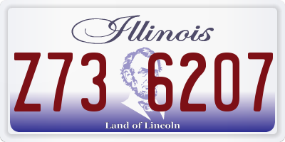 IL license plate Z736207