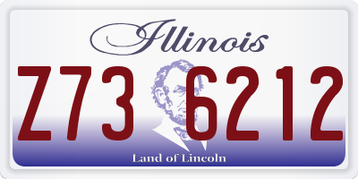 IL license plate Z736212