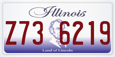 IL license plate Z736219