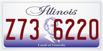 IL license plate Z736220