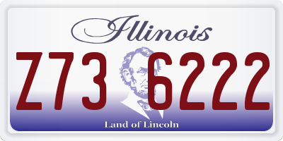 IL license plate Z736222