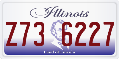 IL license plate Z736227