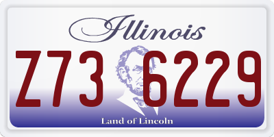 IL license plate Z736229