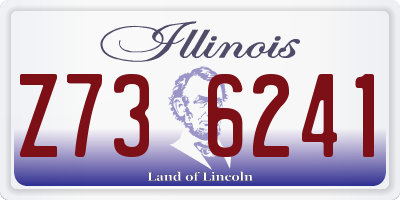 IL license plate Z736241