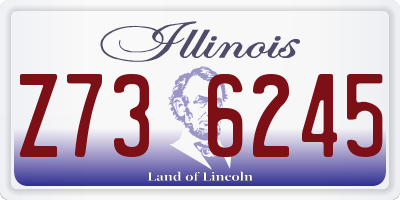 IL license plate Z736245