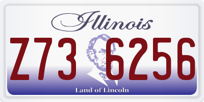 IL license plate Z736256