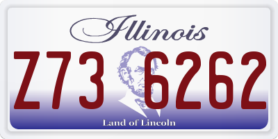 IL license plate Z736262