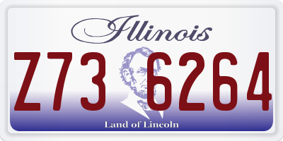 IL license plate Z736264