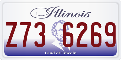 IL license plate Z736269