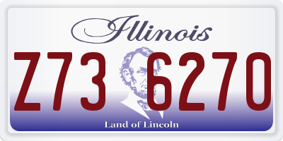 IL license plate Z736270