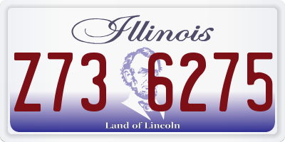 IL license plate Z736275
