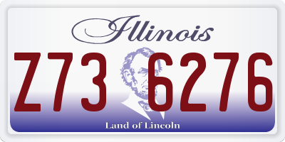 IL license plate Z736276