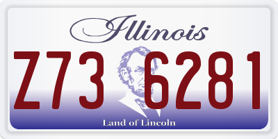IL license plate Z736281