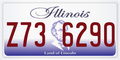 IL license plate Z736290