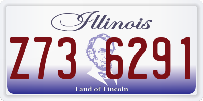 IL license plate Z736291