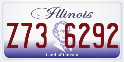 IL license plate Z736292