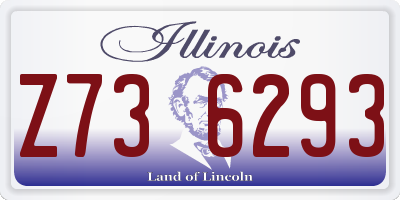IL license plate Z736293