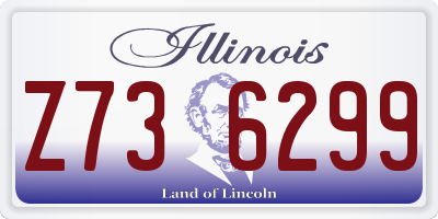 IL license plate Z736299