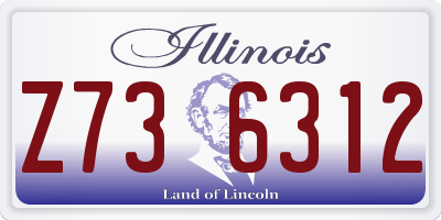 IL license plate Z736312