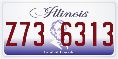 IL license plate Z736313