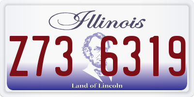 IL license plate Z736319