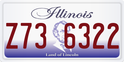 IL license plate Z736322