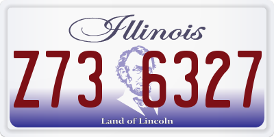 IL license plate Z736327