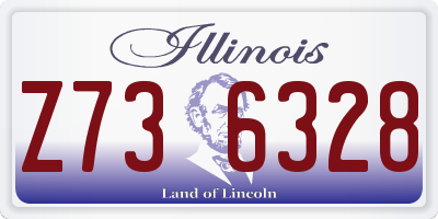 IL license plate Z736328