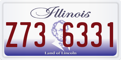 IL license plate Z736331