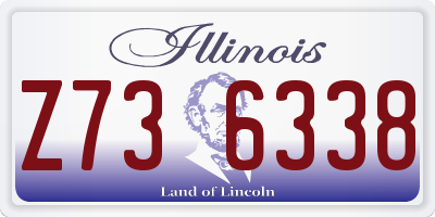 IL license plate Z736338