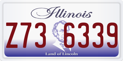 IL license plate Z736339