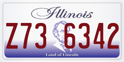 IL license plate Z736342
