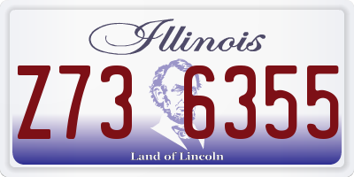 IL license plate Z736355