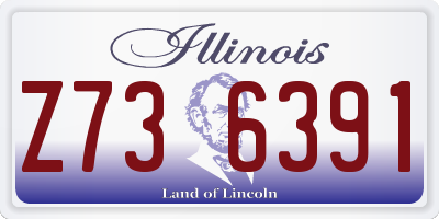 IL license plate Z736391