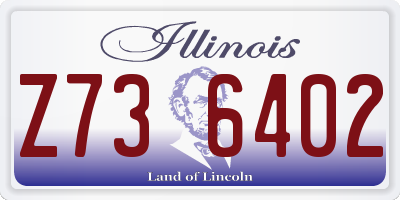 IL license plate Z736402