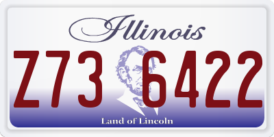 IL license plate Z736422